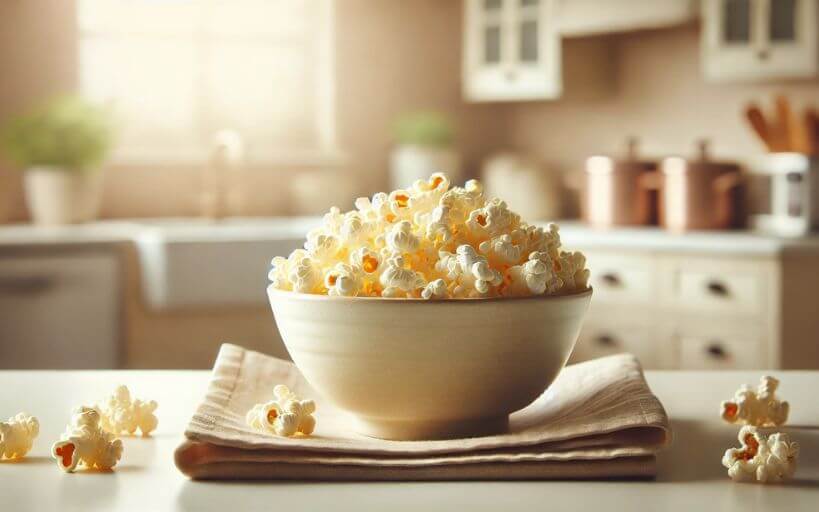 Is popcorn nou gezond of niet?